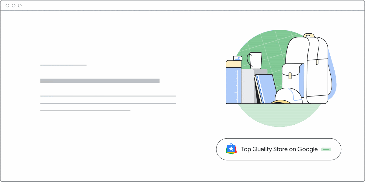 The new "store widget" from Google has launched