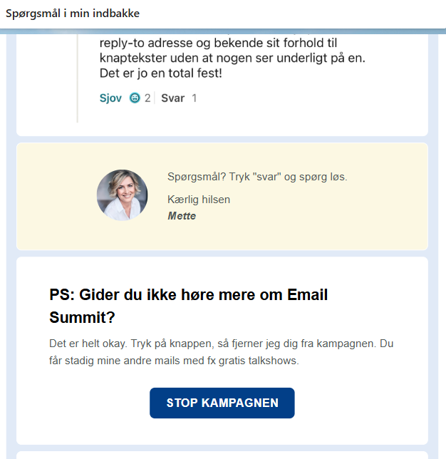 How to avoid mass unsubscribes during peak season with a simple opt-out