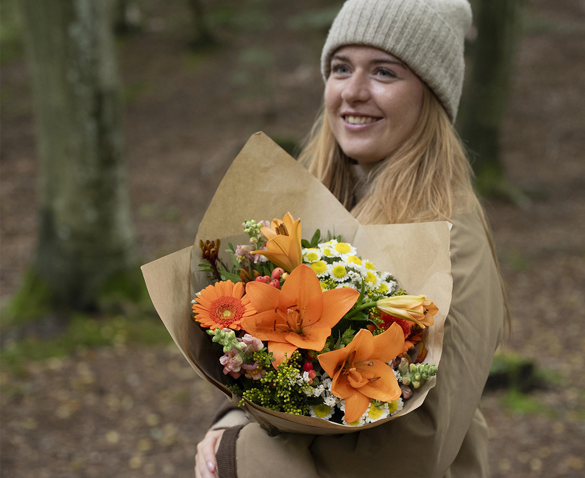 Behind the scenes: Autumn video shoot with FLOWR at Moesgaard Beach
