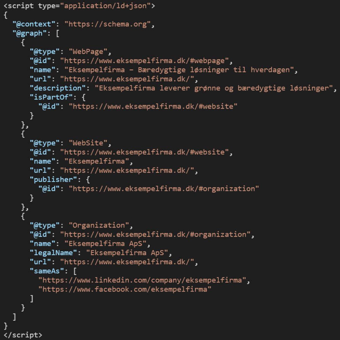 How structured data is used on homepages