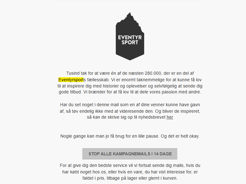 How to avoid mass unsubscribes during peak season with a simple opt-out