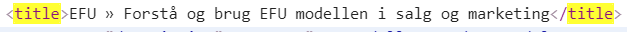 Title tag